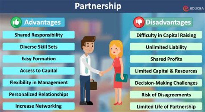 What are 3 advantages of a partnership?