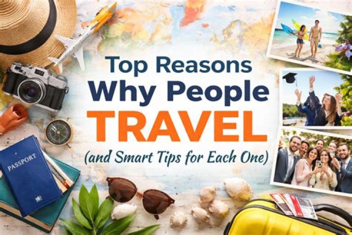 What are 3 reasons people travel?