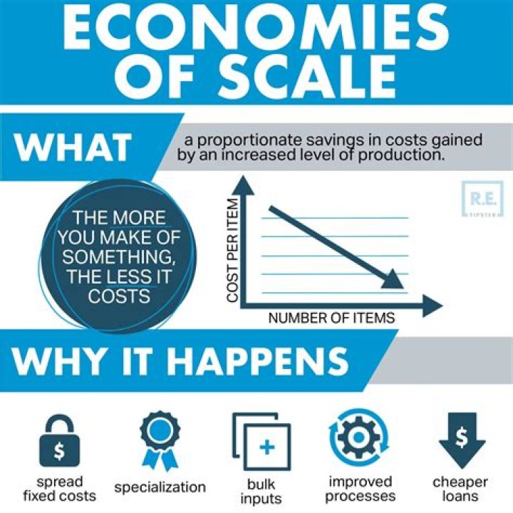 What are economies of scale in airline industry?