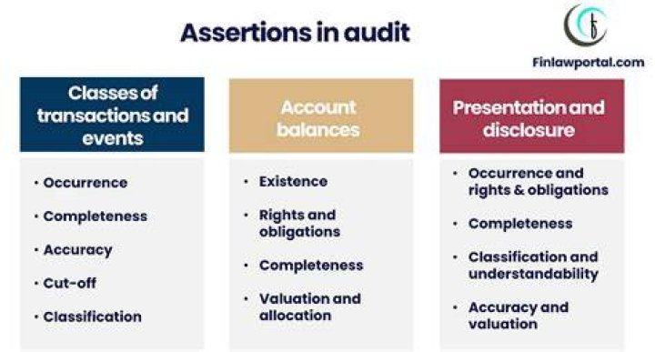 What are relevant assertions in auditing?