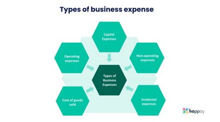What are some expenses for a business?