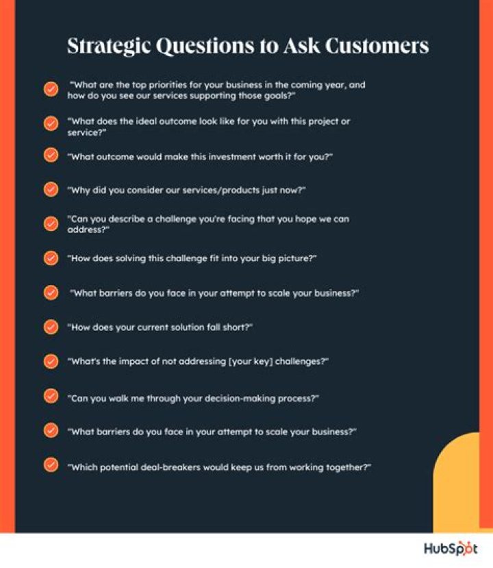 What are some questions to ask customers about your business?