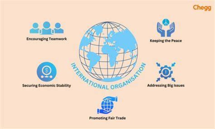 What are the 3 international trade organizations?