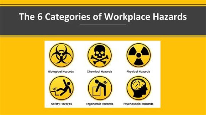 What are the 4 categories of hazards?