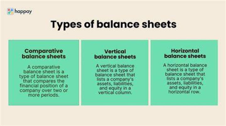 What are the 4 purposes of a balance sheet?