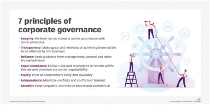 What are the 7 principles of corporate governance?