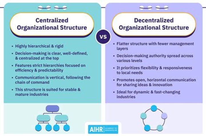 What are the advantages of centralization and decentralization?