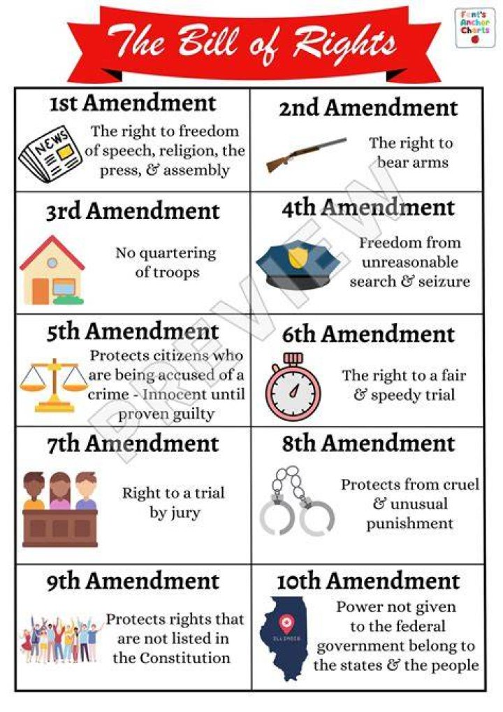 What are the Bill of Rights in simple terms?