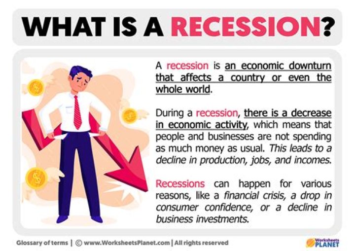 What are the characteristics of a recession depression?