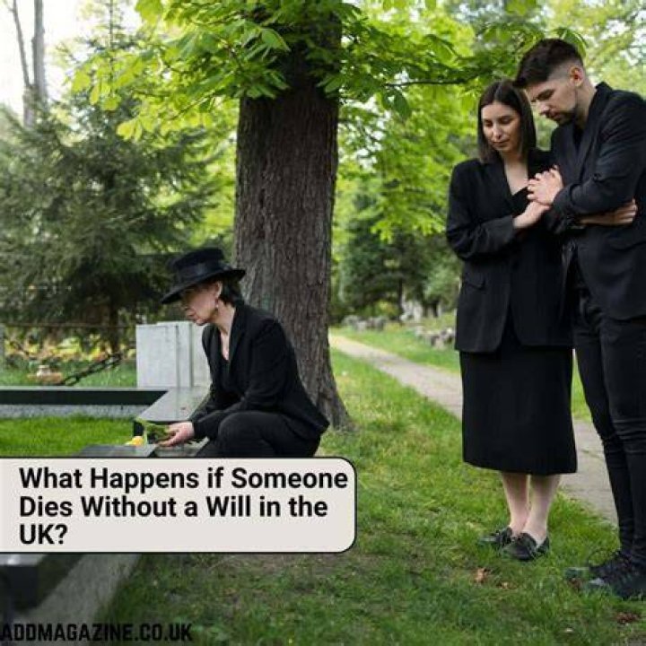 What are the consequences of dying without a will?