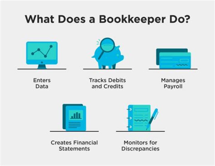 What are the duties of a bookkeeper?