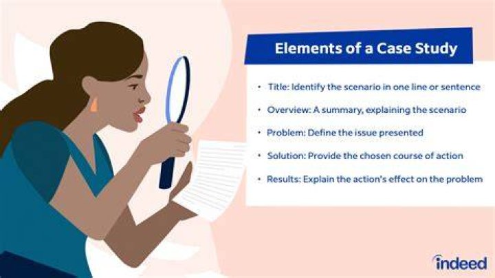 What are the examples of case studies?