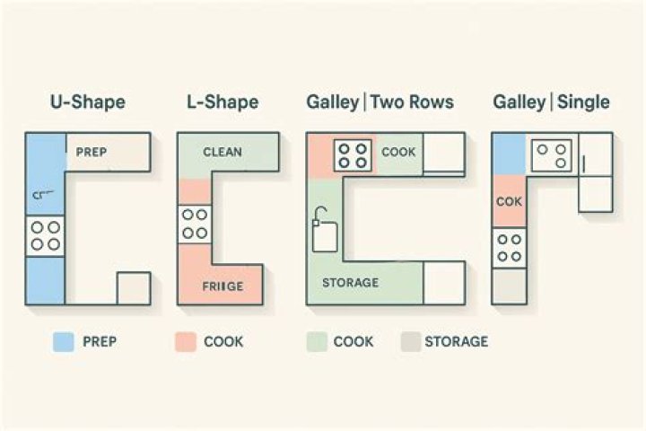 What are the five types of layouts?