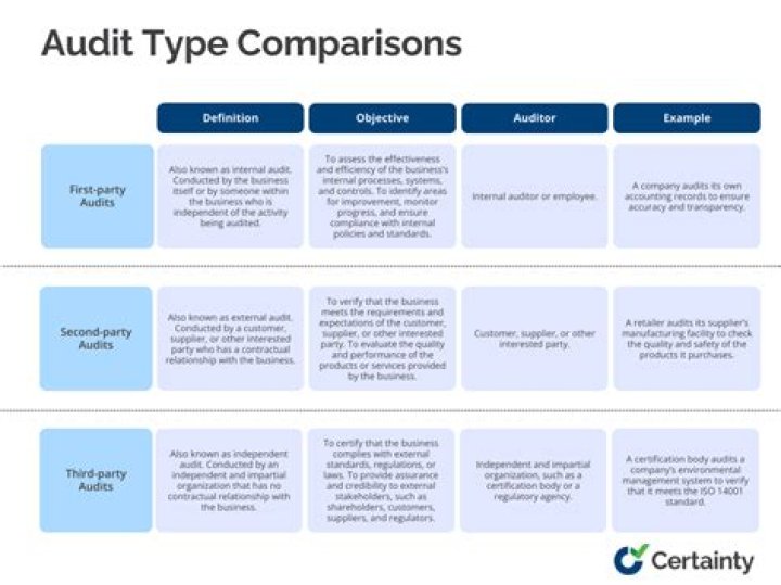What are the four classes of audit procedures?