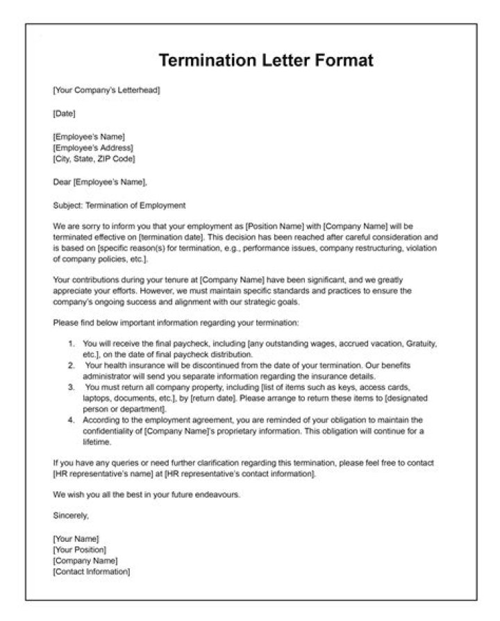 What are the grounds for dismissing or terminating the services of an employee worker?