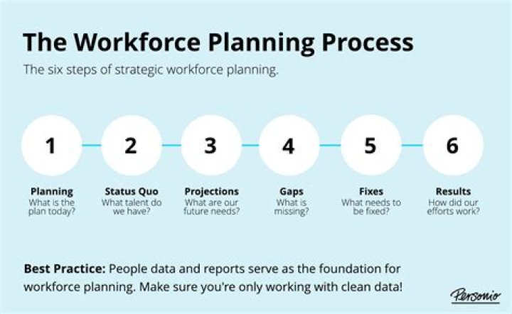 What are the key principles of workforce planning?
