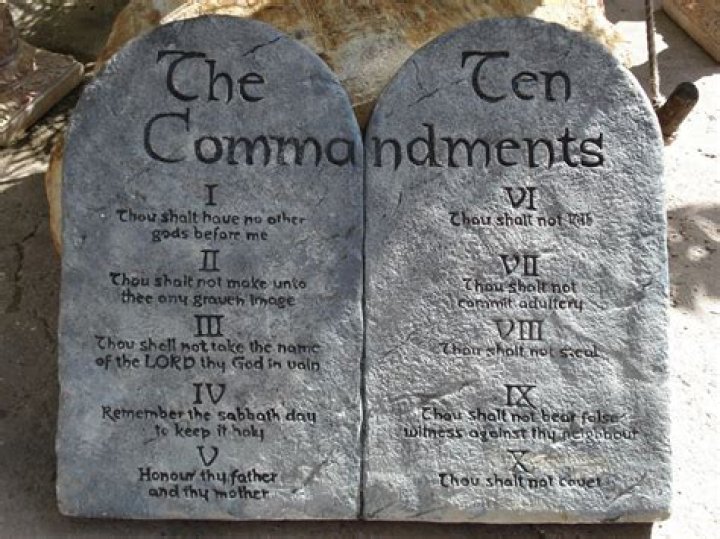 What are the official 10 Commandments?