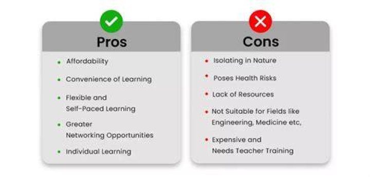 What are the pros of e-learning?
