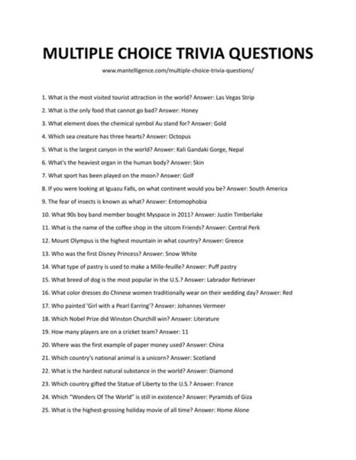 What are the rules for multiple choice questions?