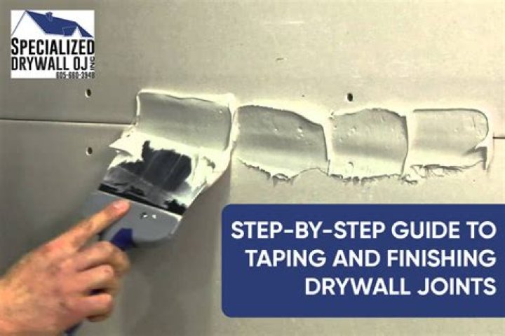What are the steps to finishing drywall?