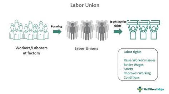What are the three goals of labor unions?
