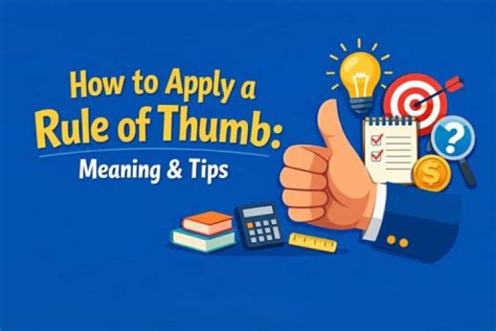 What are the thumb rule of cleaning?