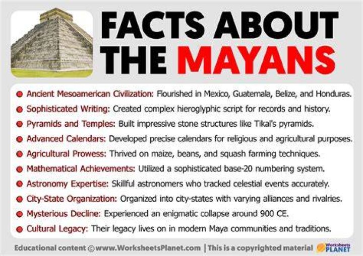 What are two ways the Mayan civilization was very organized?