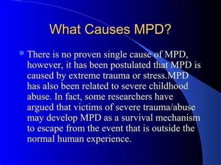 What causes MPD?