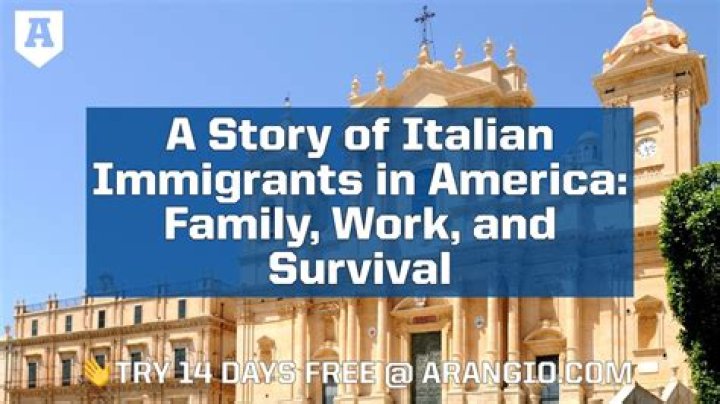 What culture did the Italian immigrants bring to America?