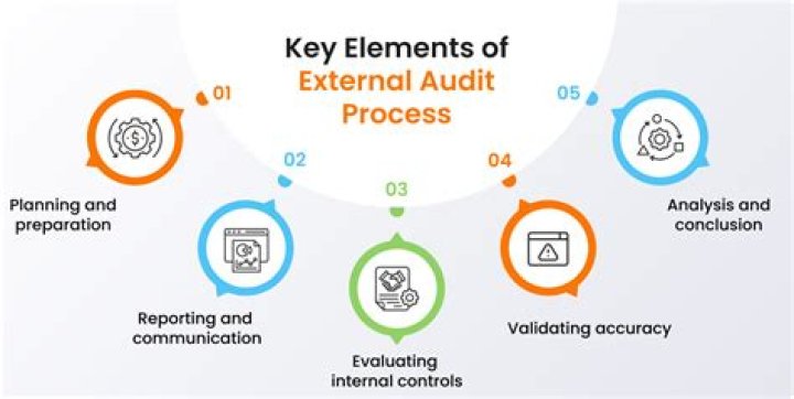 What do external auditors check?