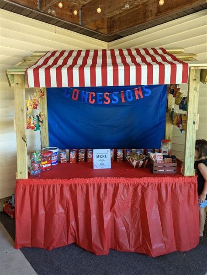 What do I need for a concession stand?