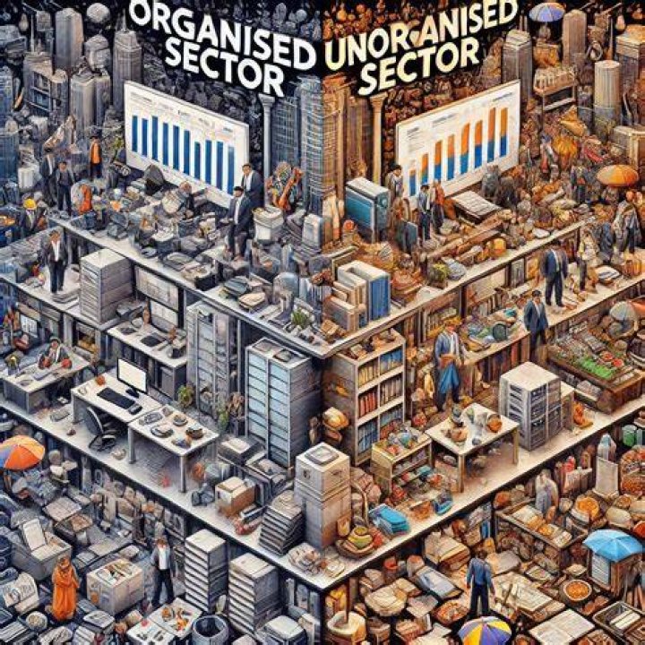 What do you mean by an unorganised sector?