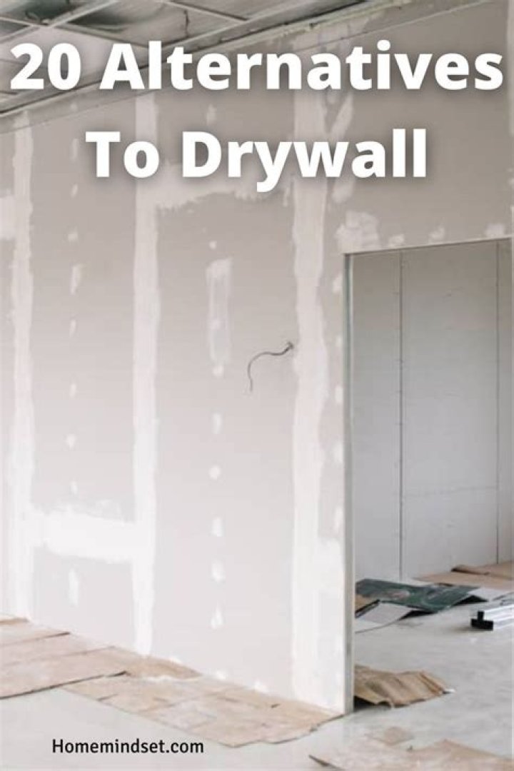 What do you put over drywall?