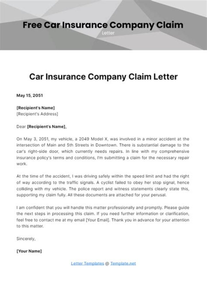 What documents are needed for car insurance claim?