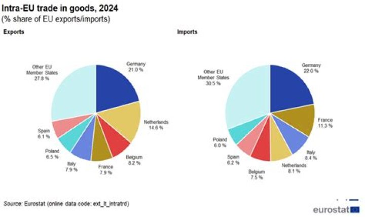 What does China import from EU?