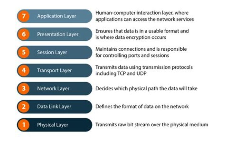 What does each layer of the OSI model do?