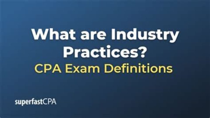 What does good industry practice mean?
