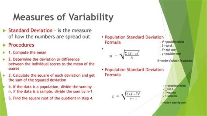 What does greater variability mean?