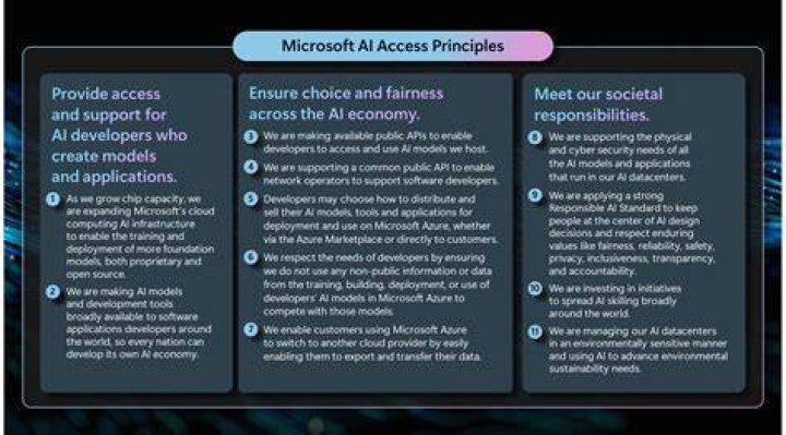 What does Microsoft do to be ethical?
