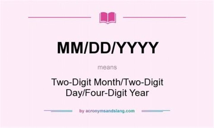 What does mm/dd/yyyy mean?