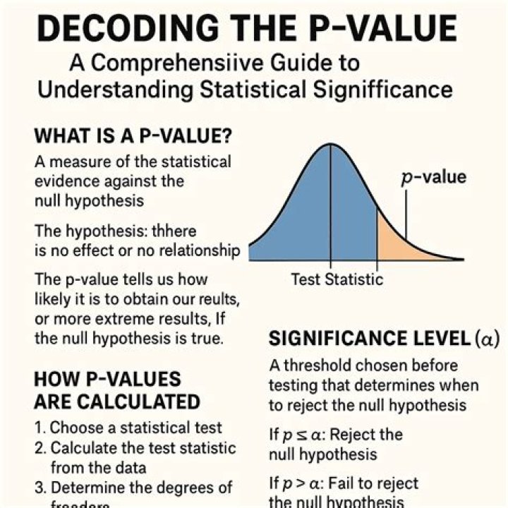 What does p-value tell you about relationship?