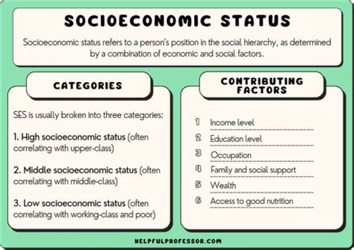What does Socio-Economic mean?
