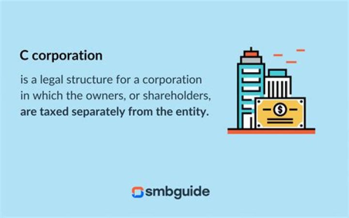What happens when a C corporation distributes property?