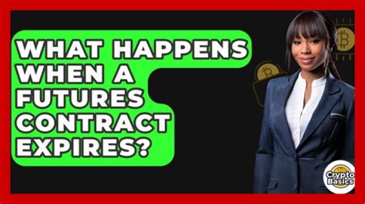 What happens when a futures contract expires?