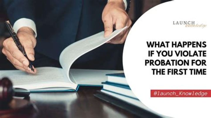 What happens when you violate probation for the third time?