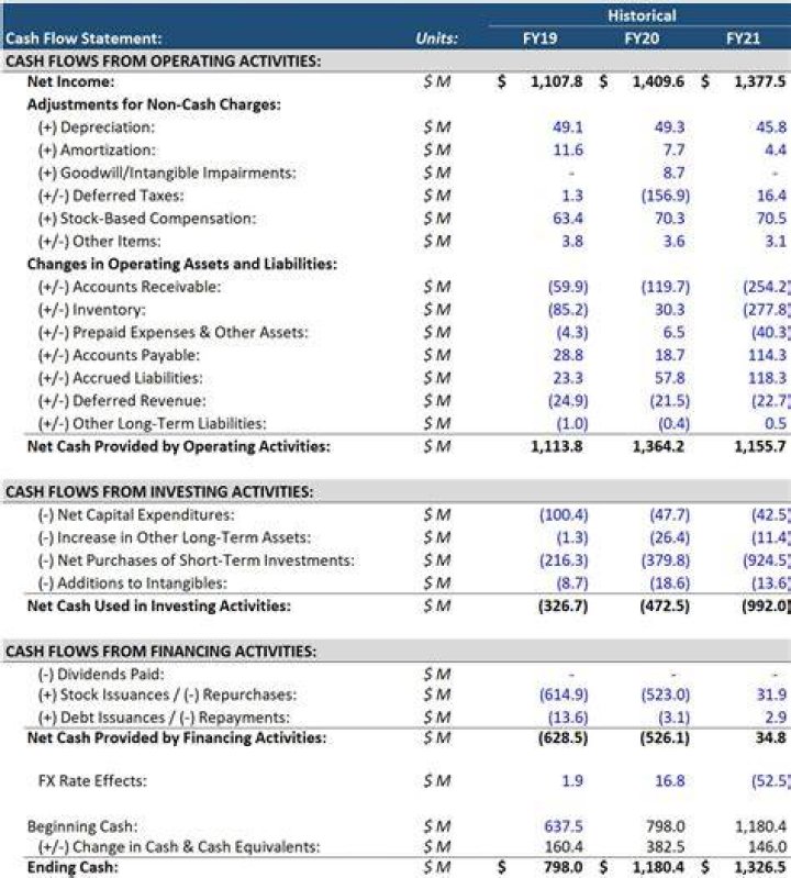What information can a user of financial statements obtain from the statement of cash flows?