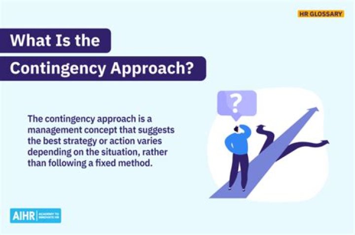 What is a contingency approach examples?