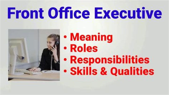 What is a front office employee?