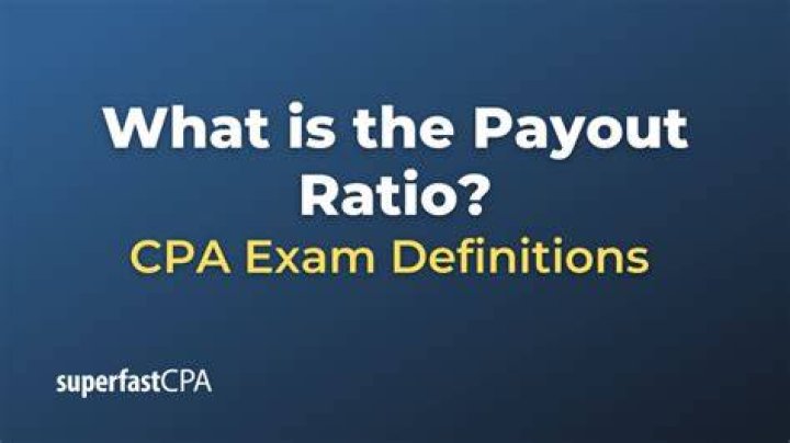 What is a good payout ratio for a company?