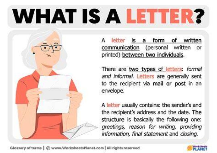 What is a letter with tear off?